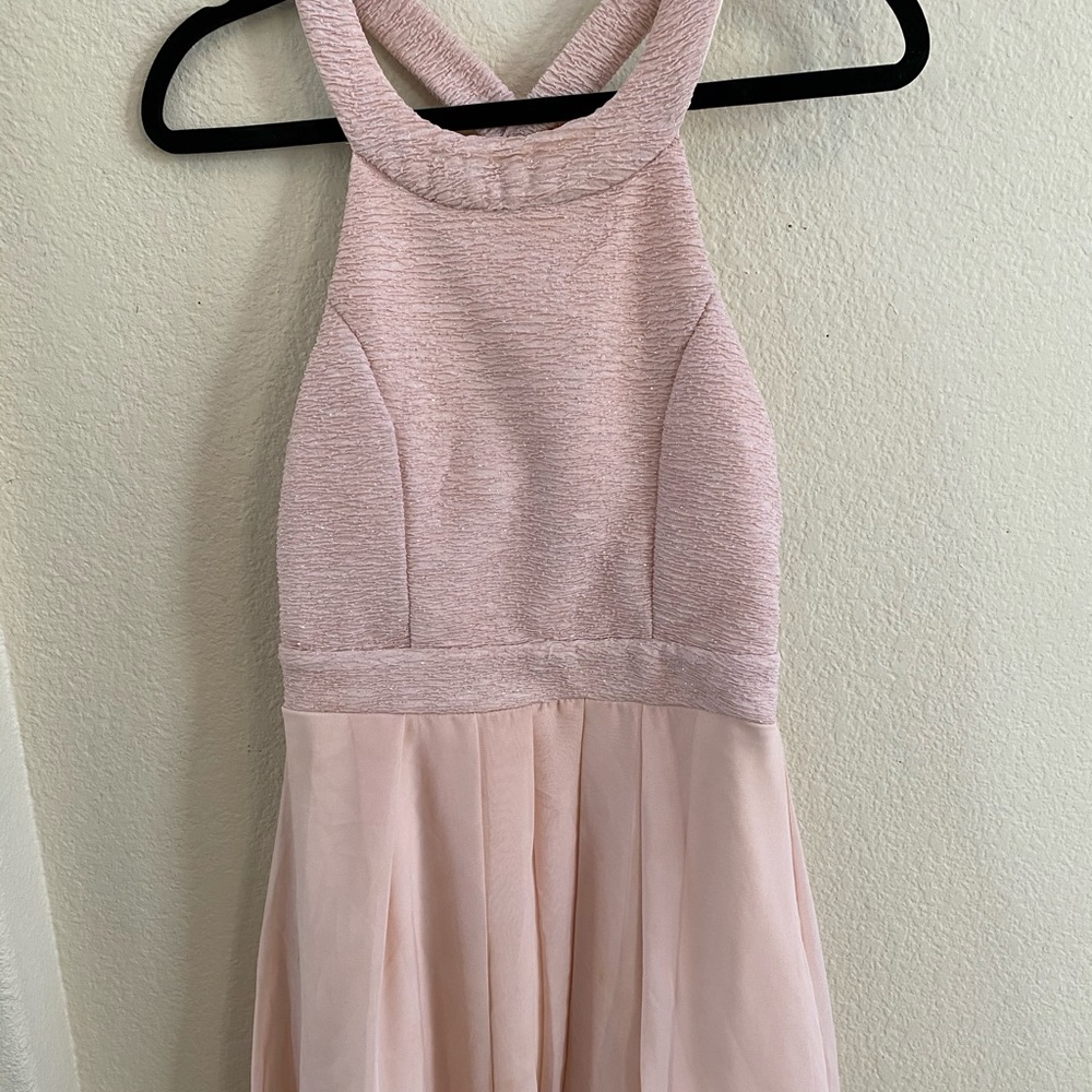 Pink Silky dress